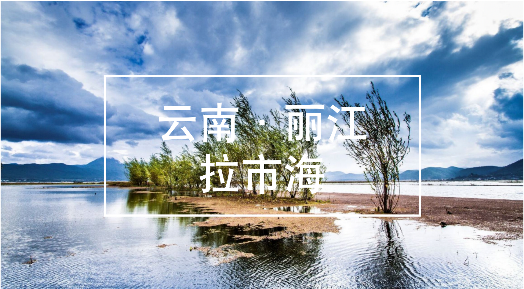 云南,麗江,丨拉市,海,創,階段,路通,物聯,項目,